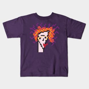 cryptopunk pixel art nft Kids T-Shirt